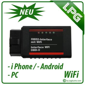 OBD2 Adapter - WiFi / für Android, iPhone, iPad etc.